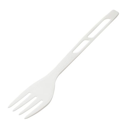 7" CPLA Fork - White