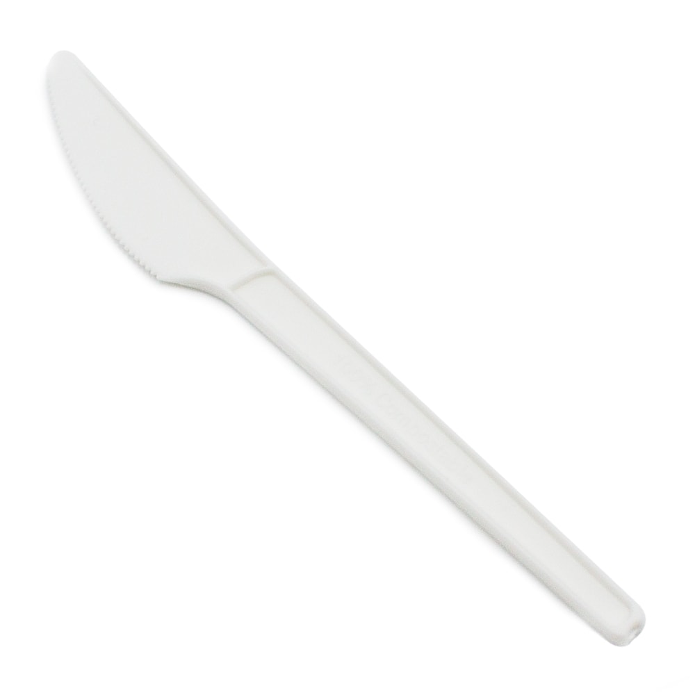 6" CPLA Knife - White