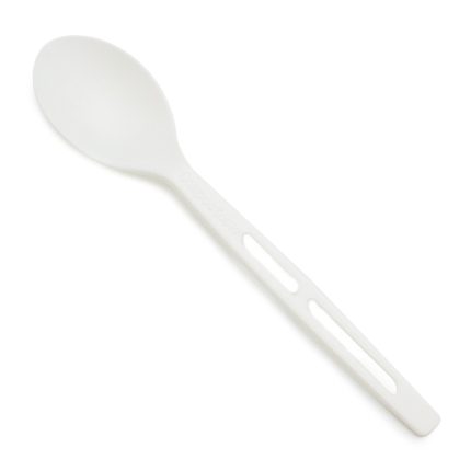 7" CPLA Spoon - White