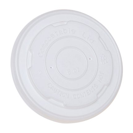 CPLA Lid for 8 oz Paper bowls