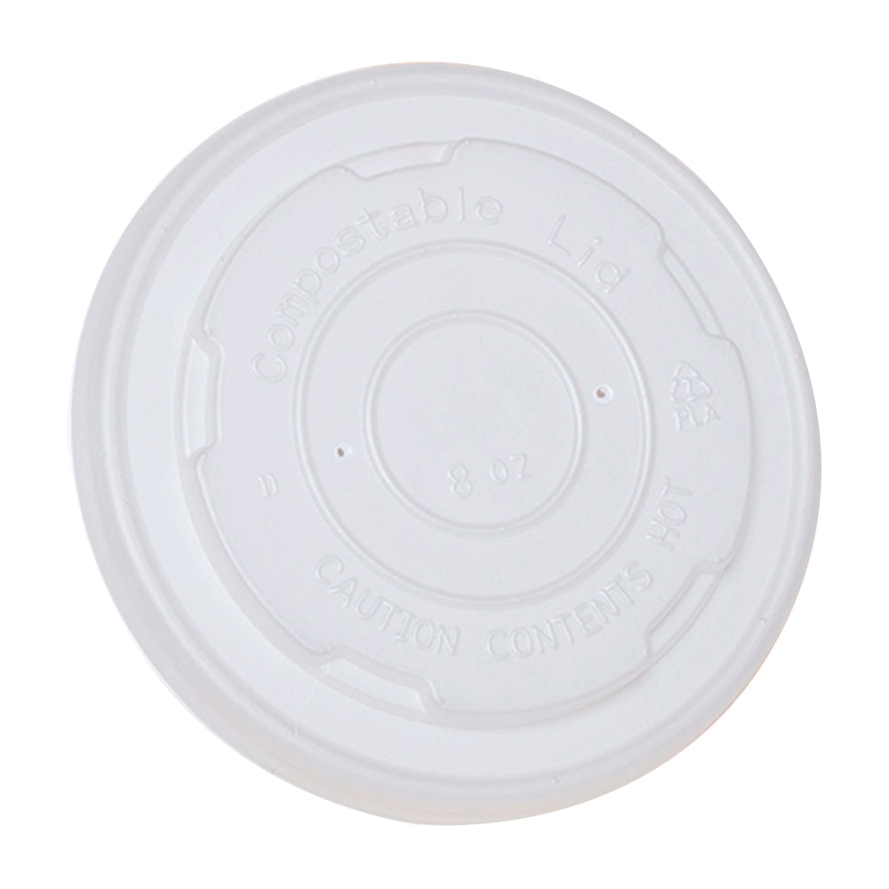 CPLA Lid for 8 oz Paper bowls