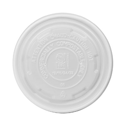 32 oz CPLA Lid Paper Bowl